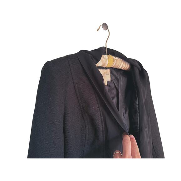 Urban Outfitters Silence + Noise Open Front Lined Blazer Small Career Academia - Picture 5 of 8
